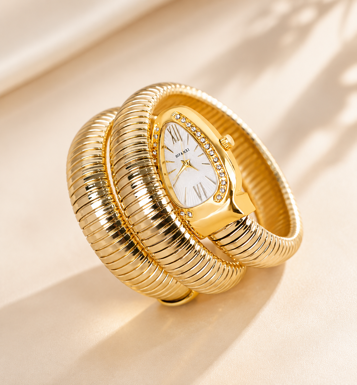 Snake Wrap Bracelet Watch
