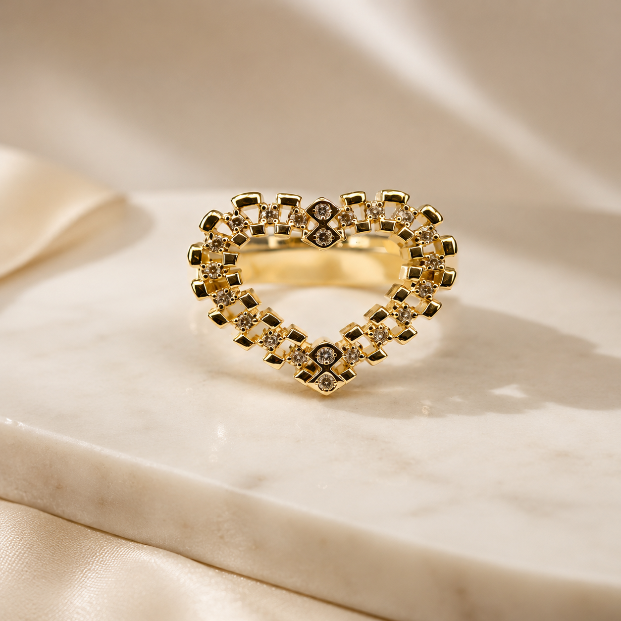 Rolex heart ring