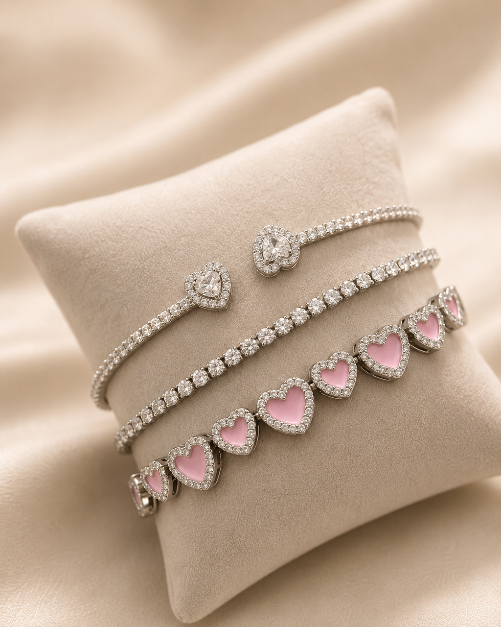 Pinka bracelet stack set