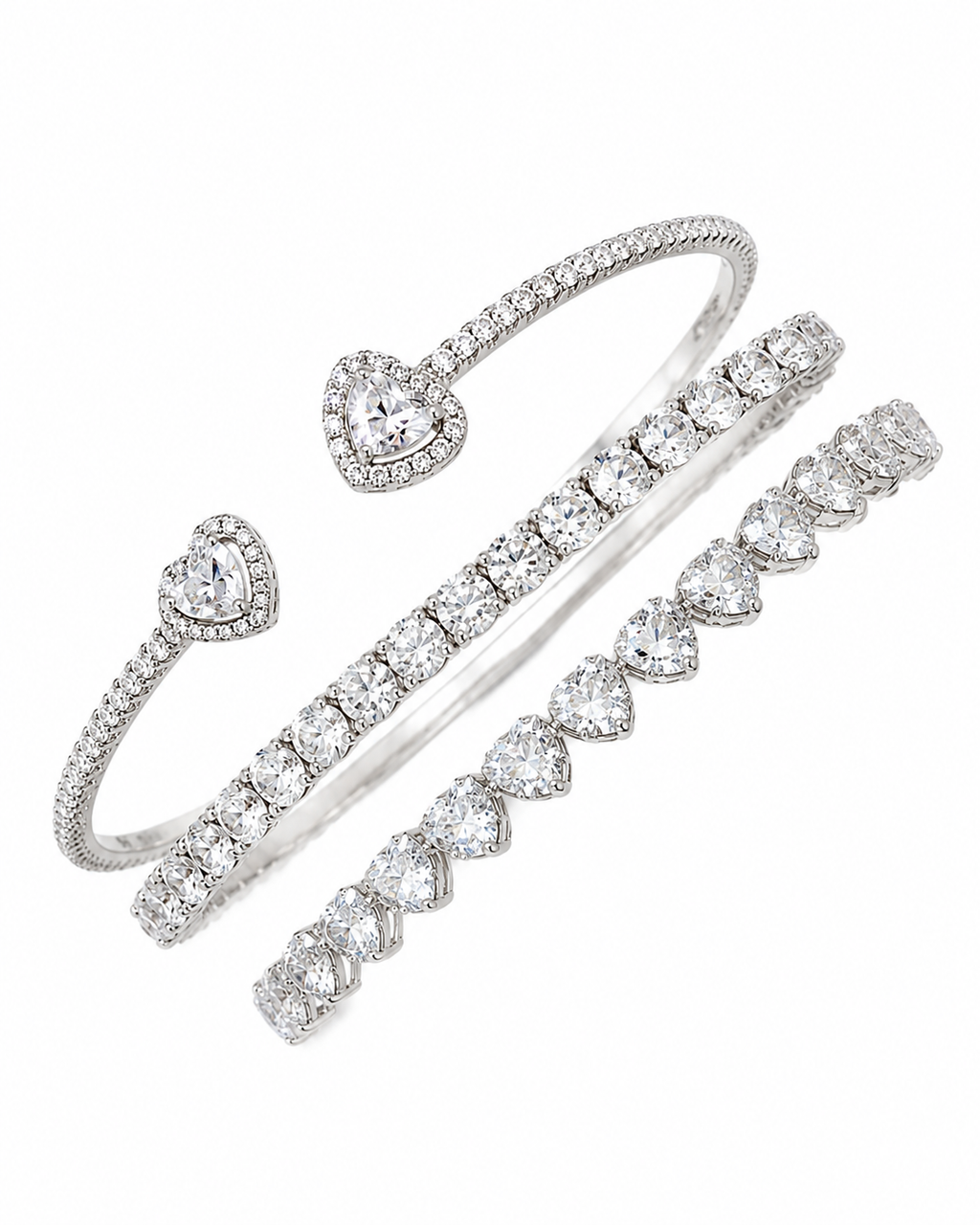 Heart me bracelet set