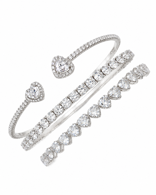 Heart me bracelet set